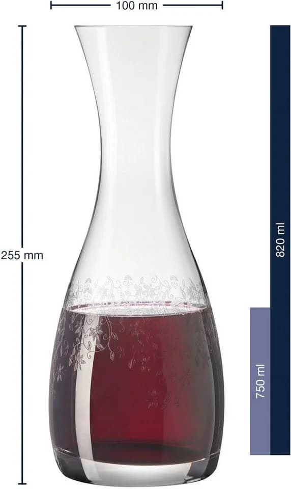 LEONARDO Karaffe CHATEAU Kristallglas 750 ml transparent - Bild 3