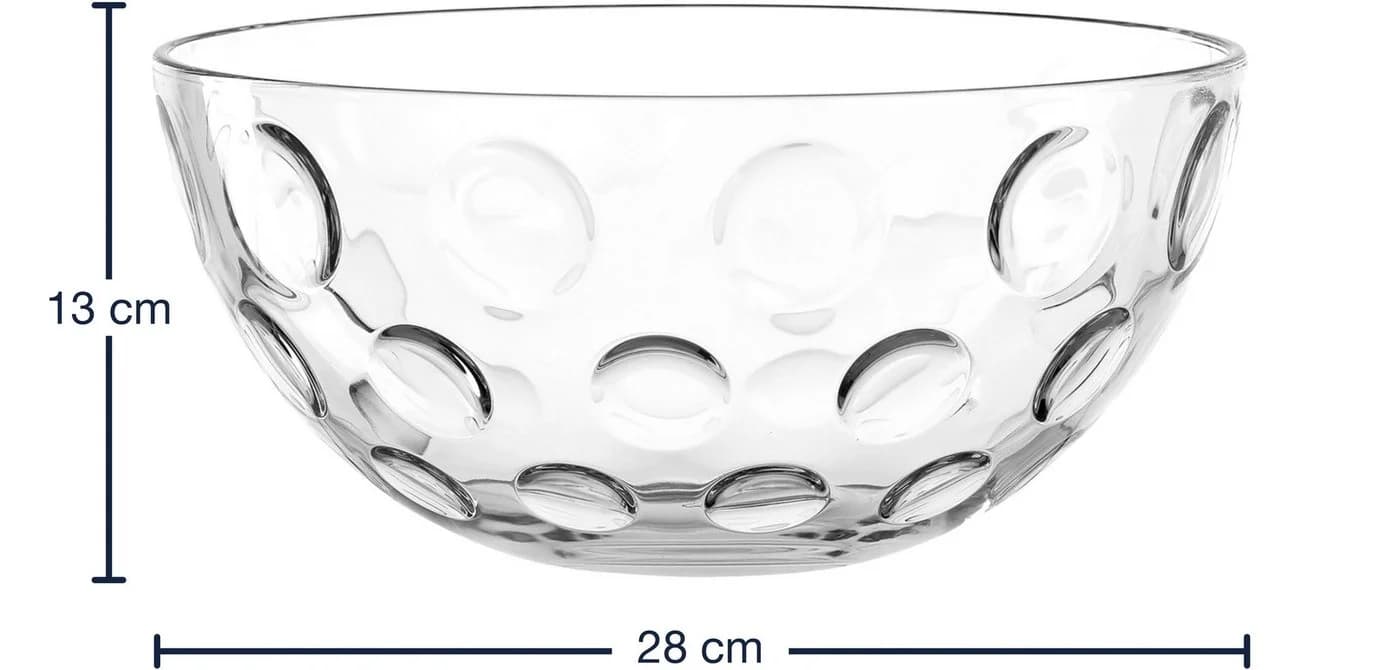 LEONARDO Schale CUCINA OPTIC Glas Transparent - Bild 4
