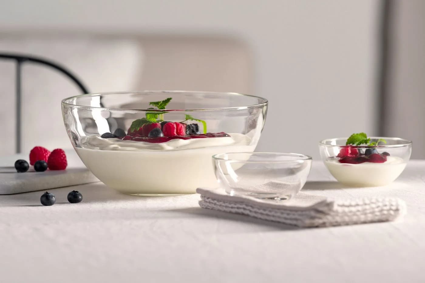 LEONARDO Schalen-Set CUCINA Glas 5-tlg. Transparent - Bild 3