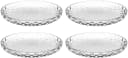 LEONARDO CUCINA OPTIC Speiseteller 18 cm 4er-Set Glas Transparent Bild 2