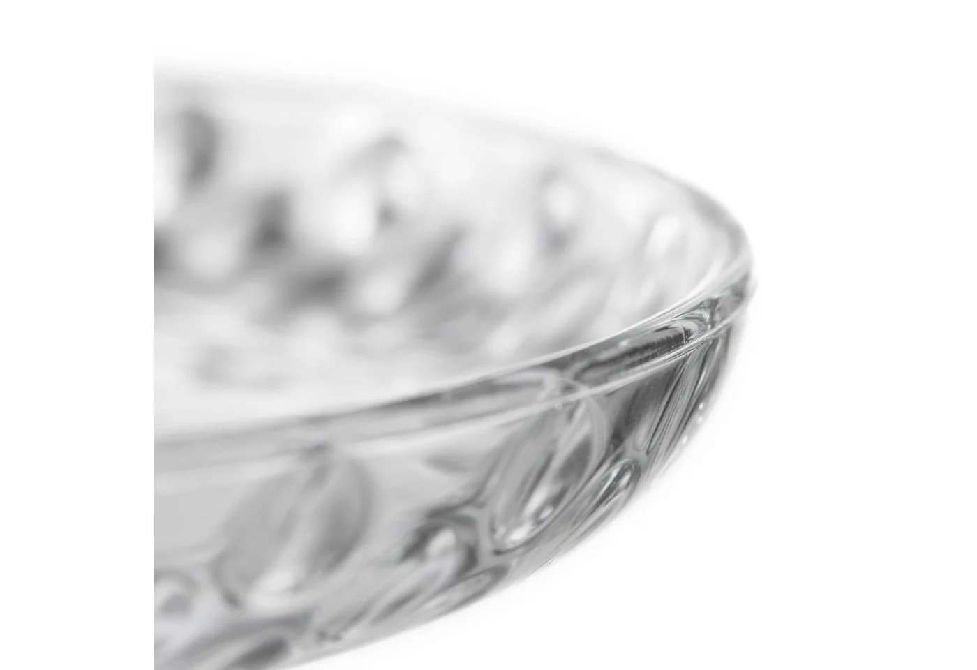 LEONARDO CUCINA OPTIC Speiseteller 18 cm 4er-Set Glas Transparent - Bild 3