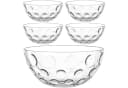Leonardo Schalen-Set CUCINA OPTIC 5-teilig Glas transparent Bild 2