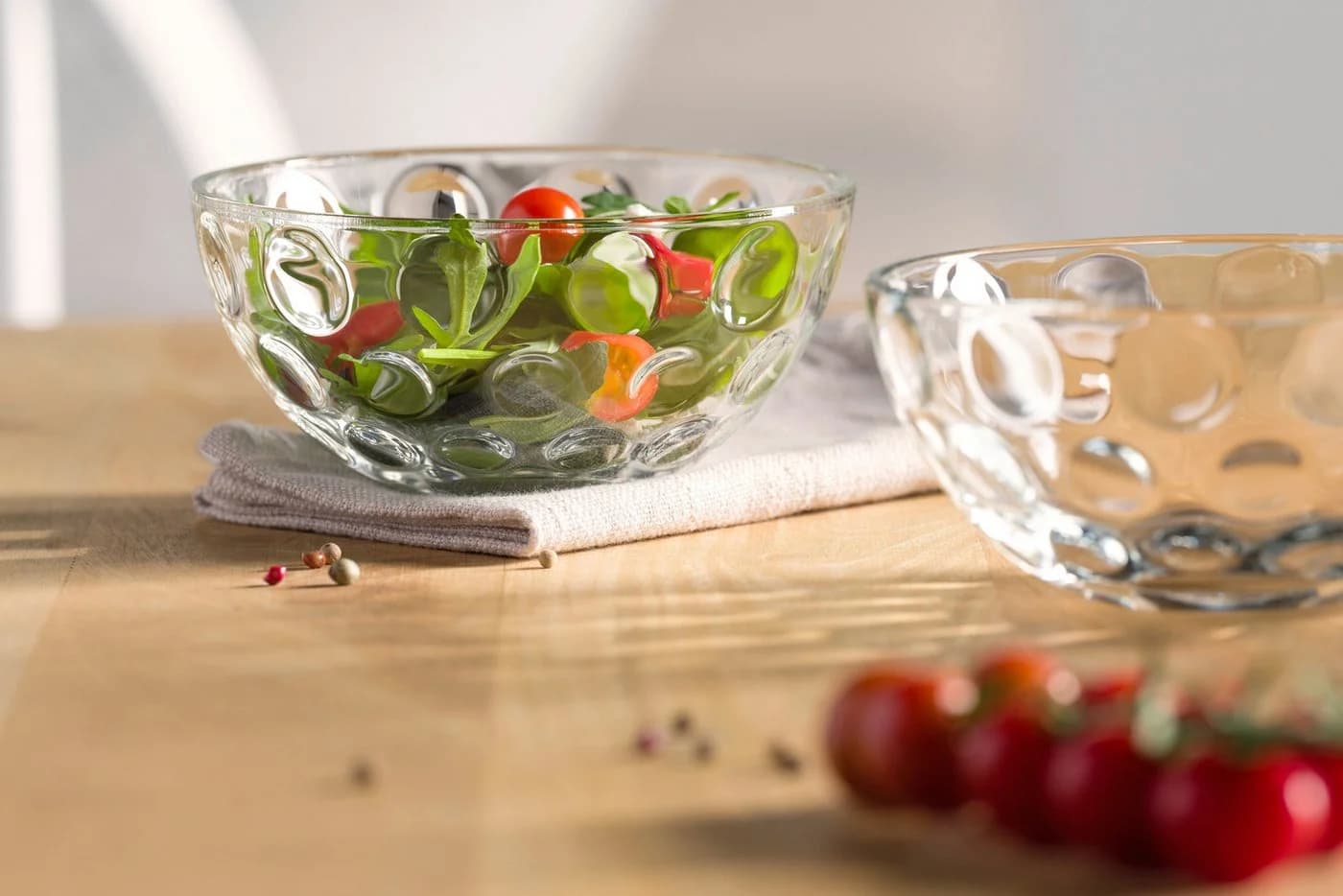 Leonardo Schalen-Set CUCINA OPTIC 5-teilig Glas transparent - Bild 5
