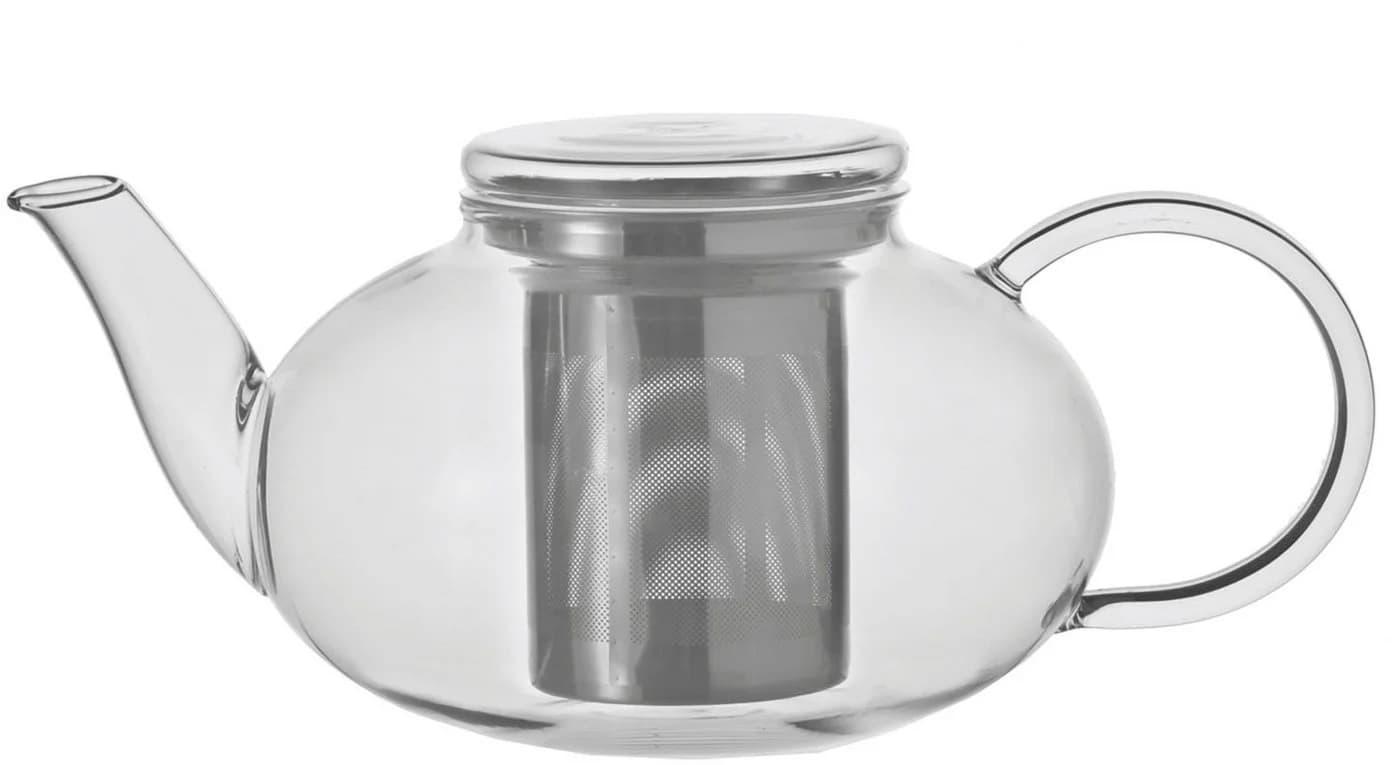 LEONARDO Teekanne MOON 1,2 l Weiß Borosilikatglas mit Teesieb - Bild 2