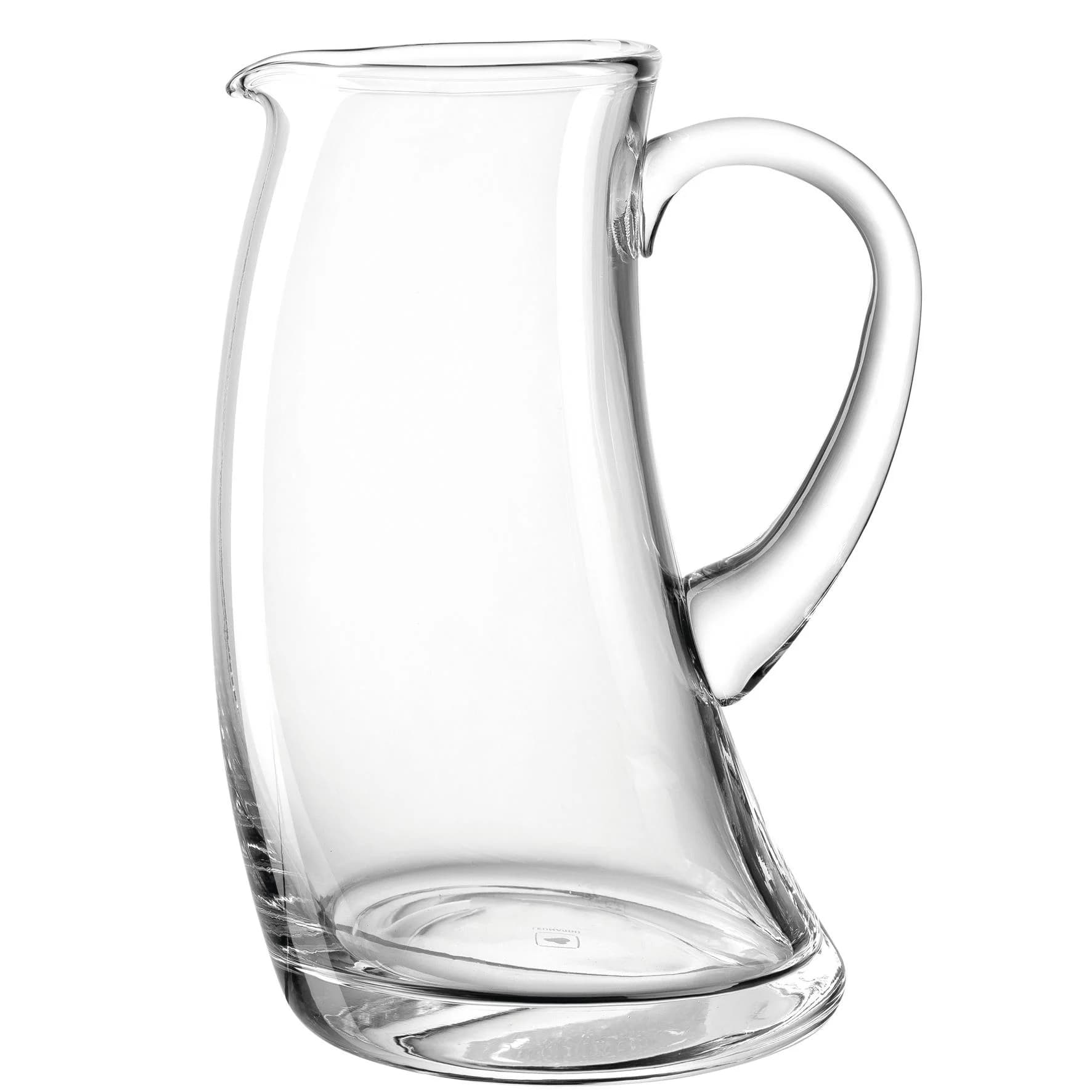 Karaffe SWING Kalk-Soda-Glas Klar 1,2 ltr. Nutzinhalt