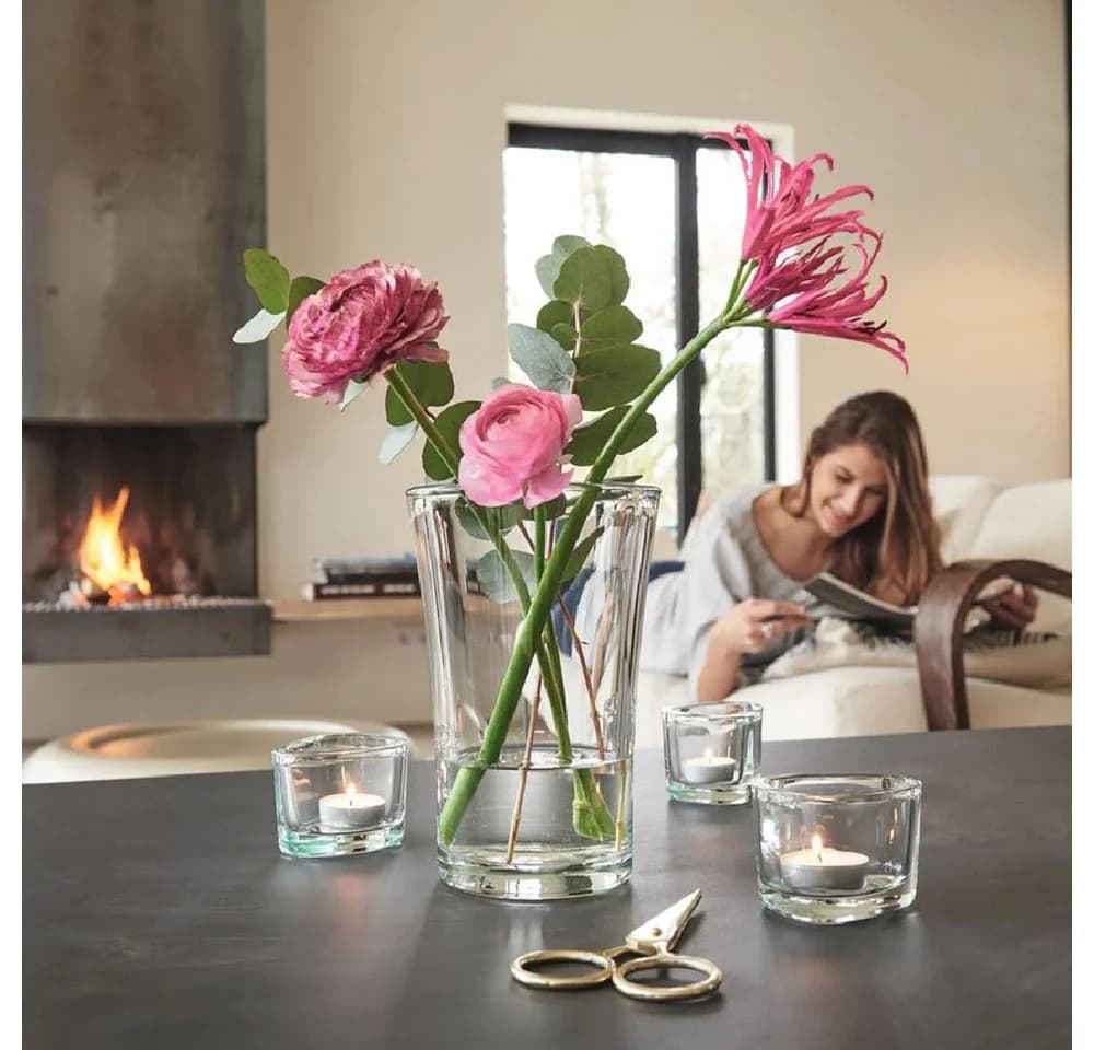 LEONARDO Dekovase Bloom Glas 22cm Transparent - Bild 3