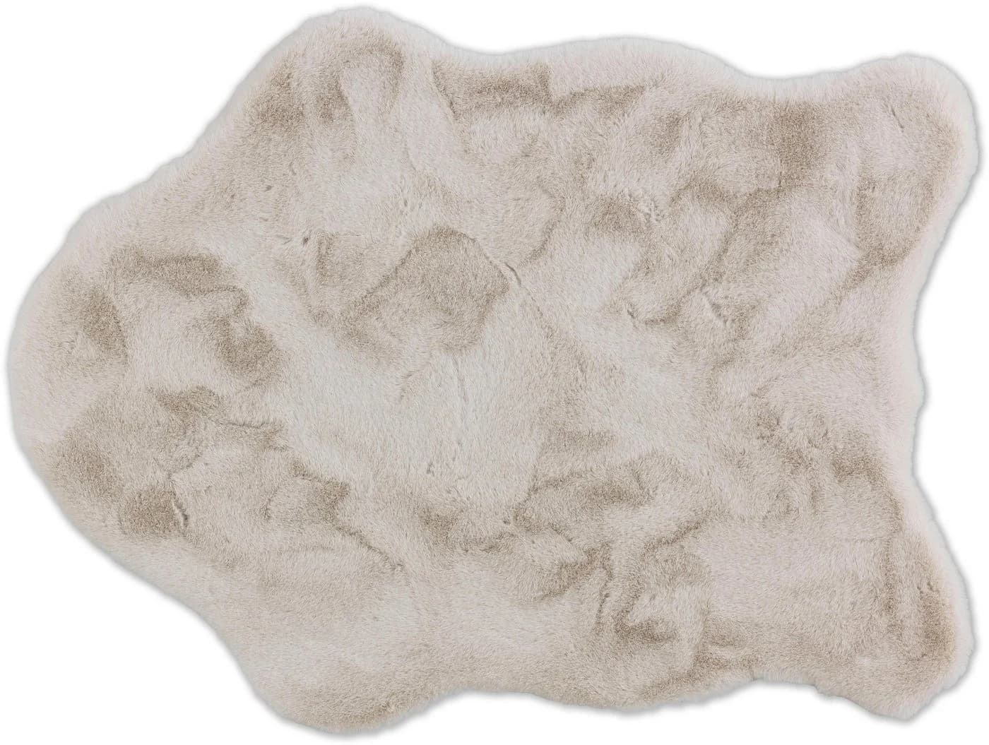 Schöner Wohnen Fellteppich Tender Creme 60x90 cm Polyester