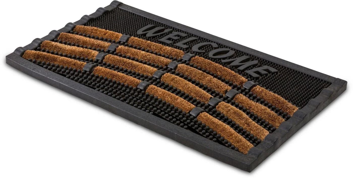 ASTRA Rimini Fußmatte Schwarz Braun Outdoor Geeignet - Bild 3