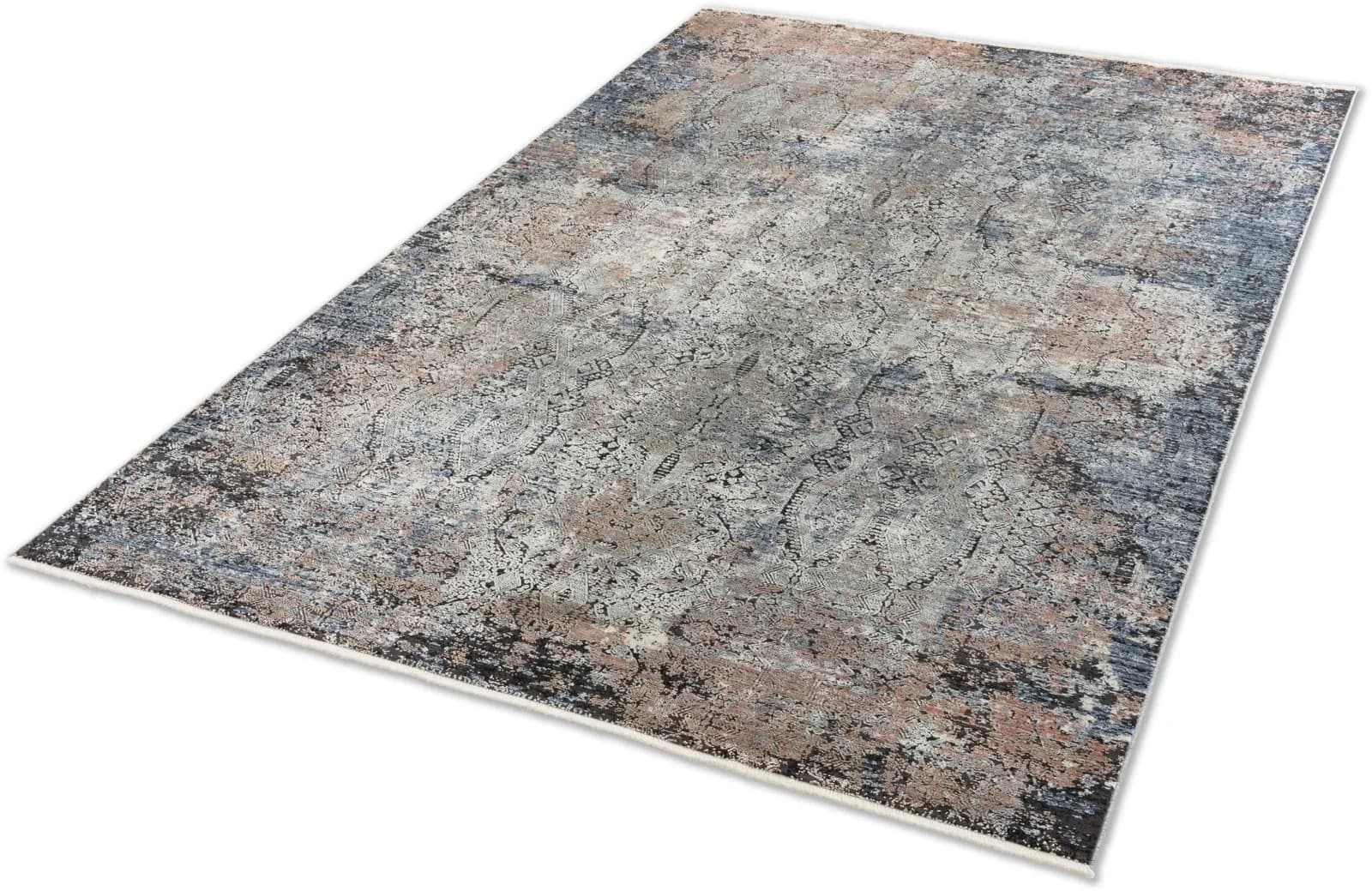 Astra Teppich Scala Oriental Bunt Viskose Samtiger Flor