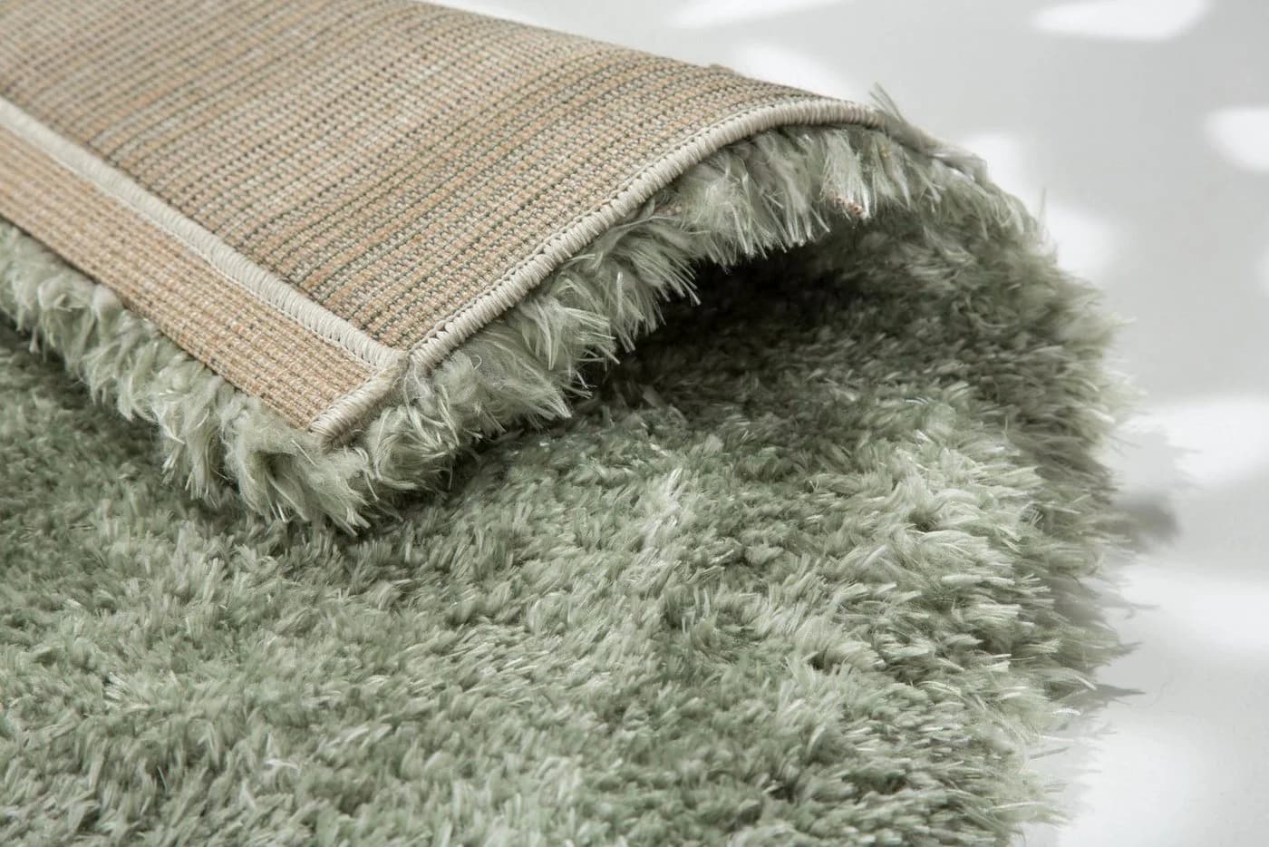 Schöner Wohnen Kollektion Hochflor-Teppich Heaven Salbeigrün - Bild 3