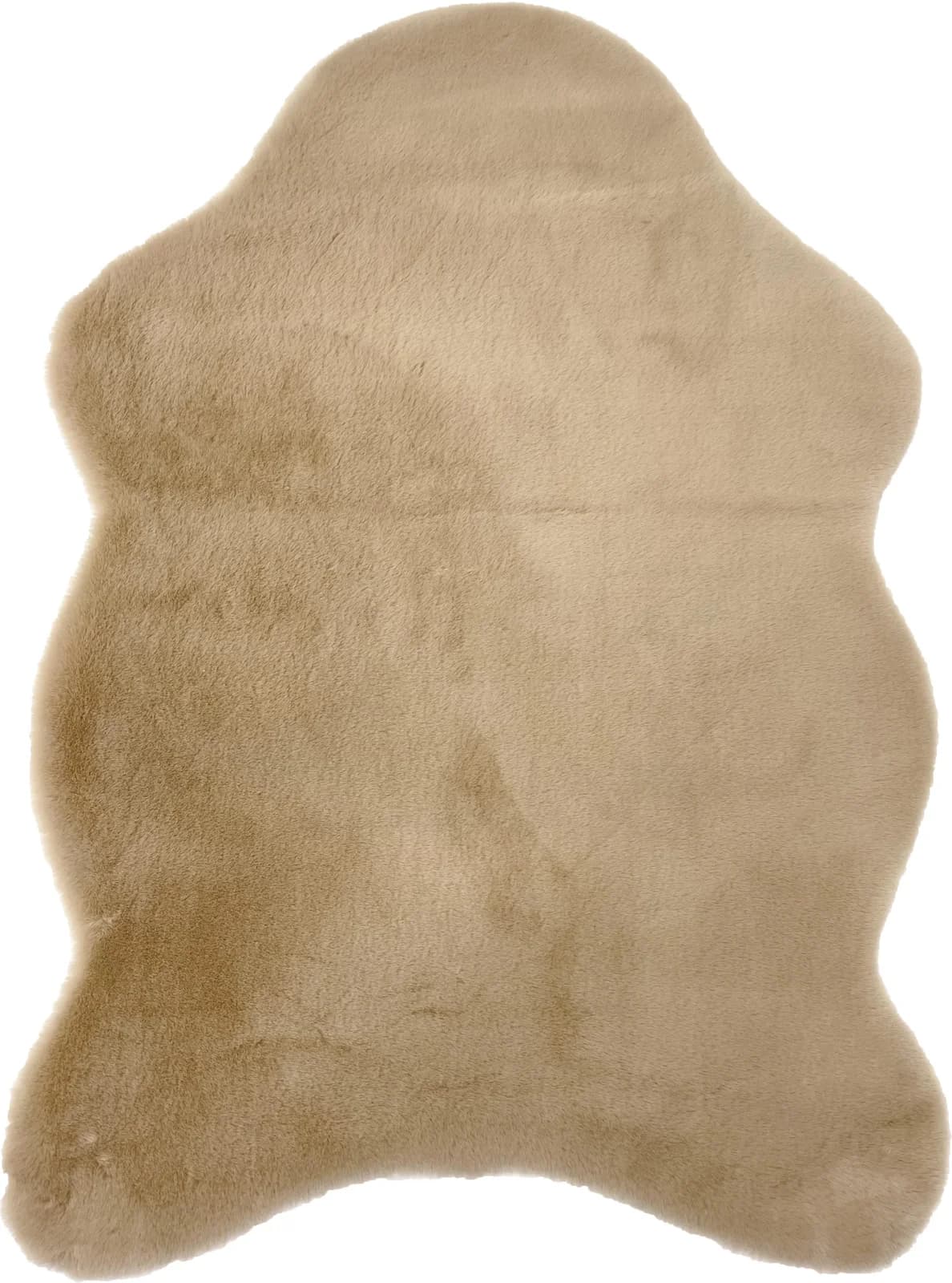 Astra Fellteppich Elda Kunstfell Gold 55x80 cm