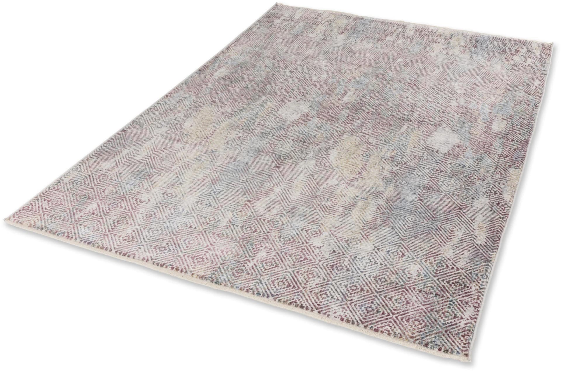 Teppich Charme 242 Bunt Kurzflor 100% Polyester Schöner Wohnen