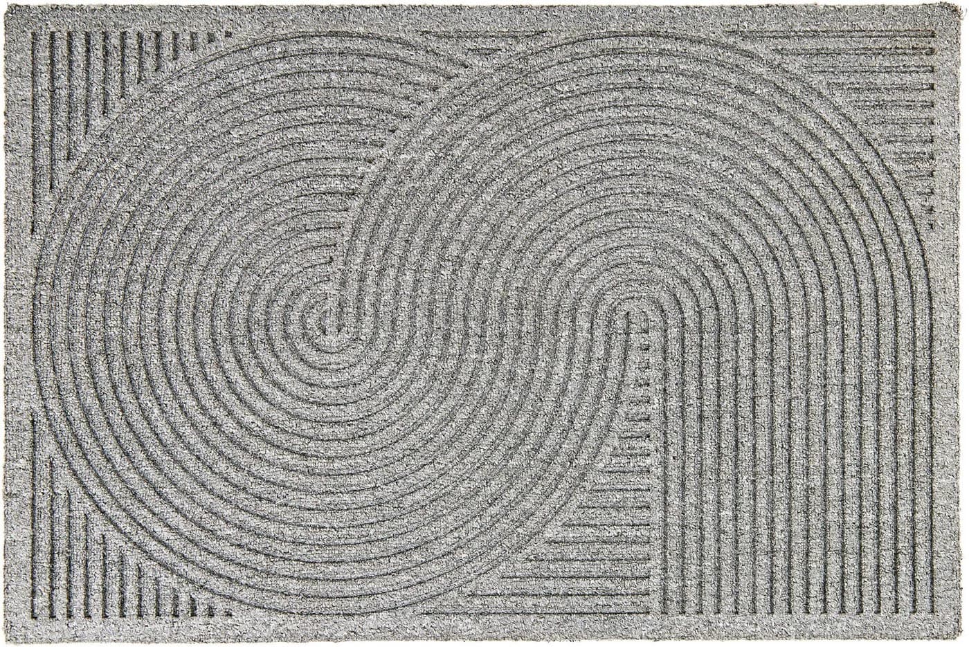 ASTRA Graphic Deluxe Fußmatte Silber Rutschfest Wetterfest - Bild 2