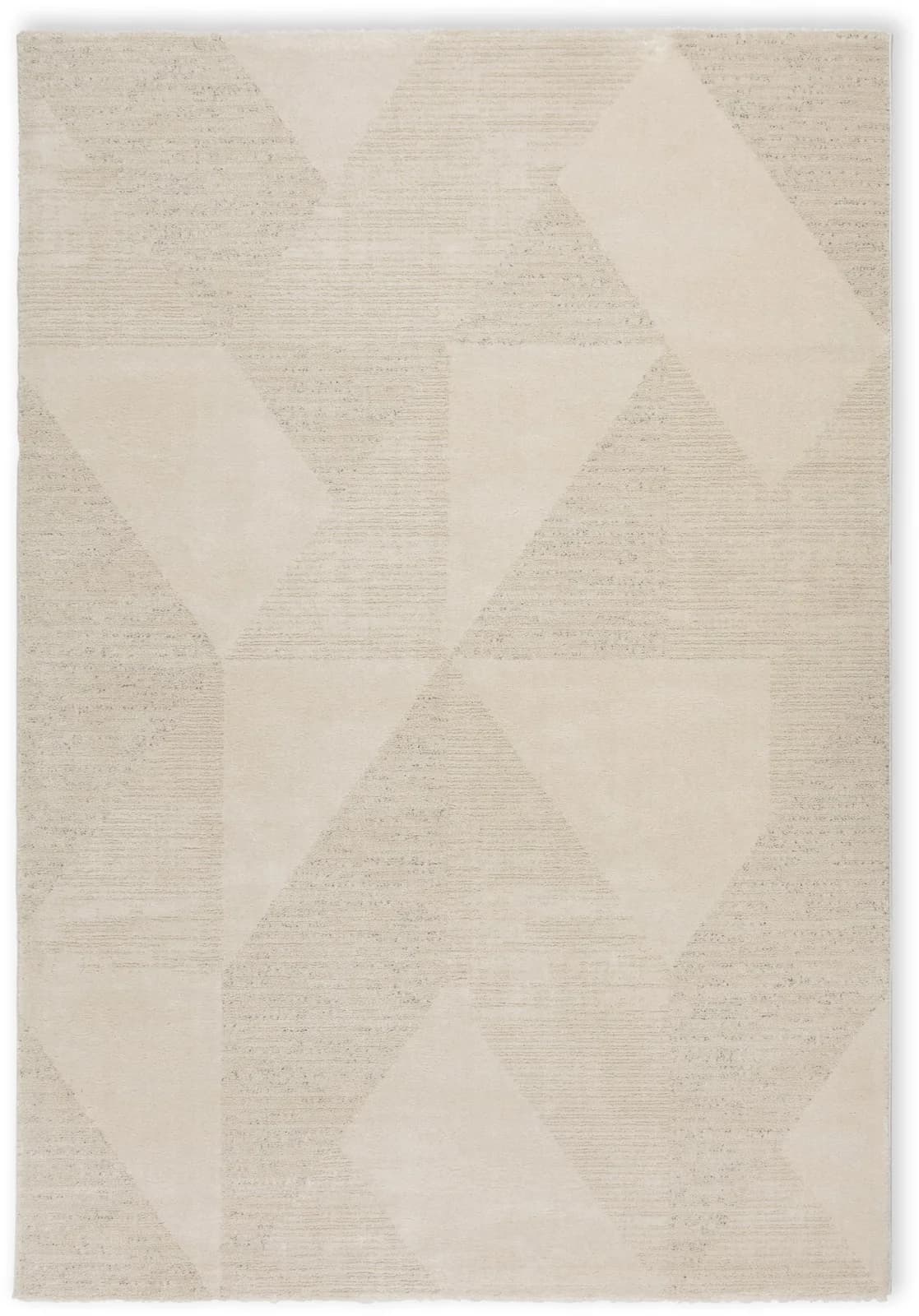 Teppich ASTRA Maglie 242 Kurzflor Creme 150x80cm Kunstfaser