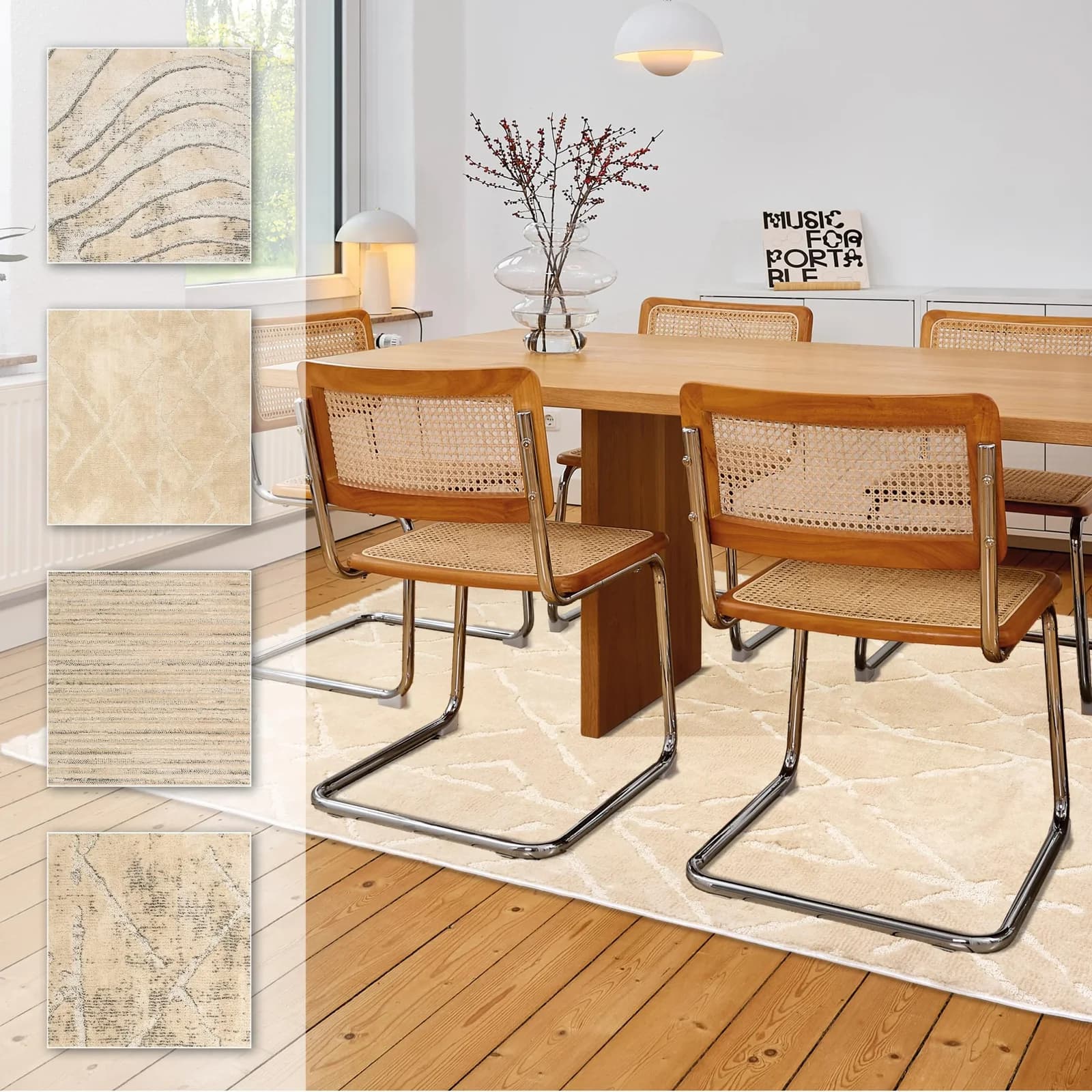 Astra Teppich Lou 252 Kurzflor Beige