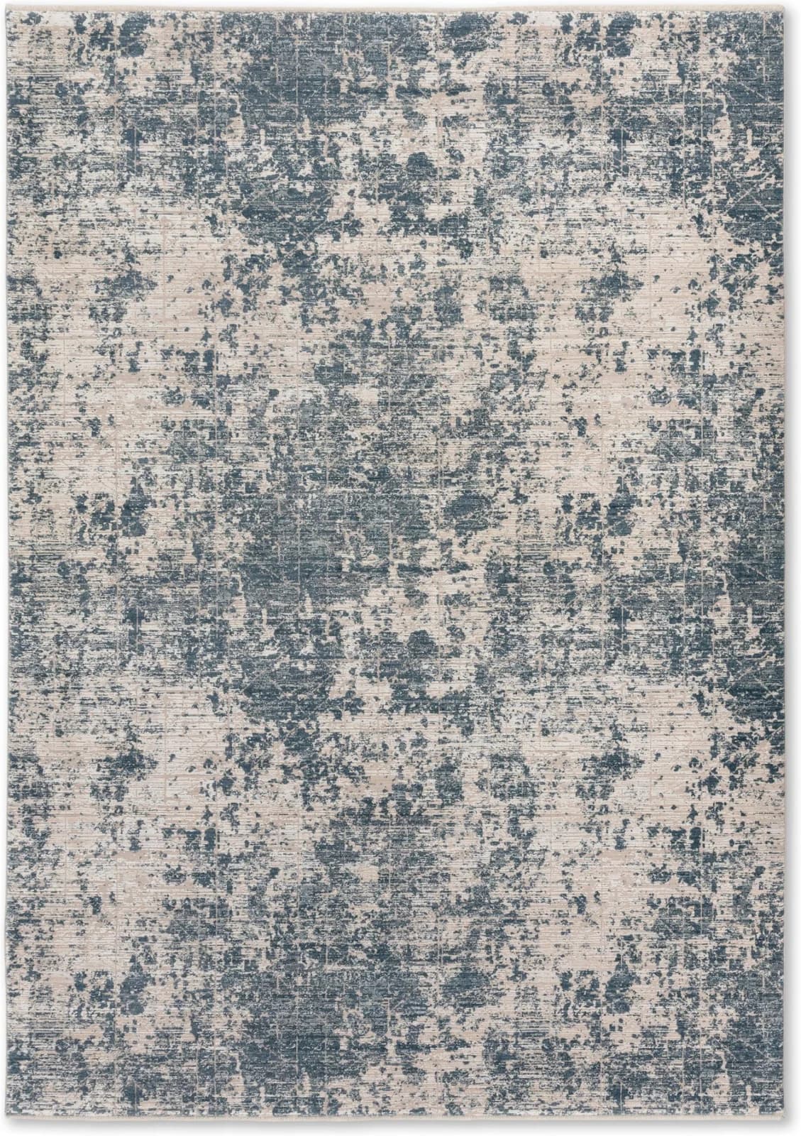 ASTRA Teppich Venosa 252 Blau/Creme Gemustert