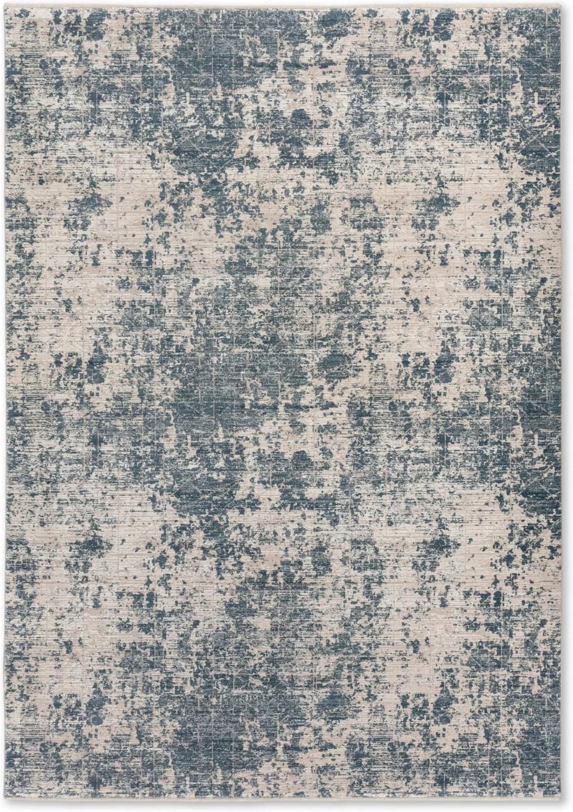 ASTRA Teppich Venosa 252 Blau/Creme Gemustert