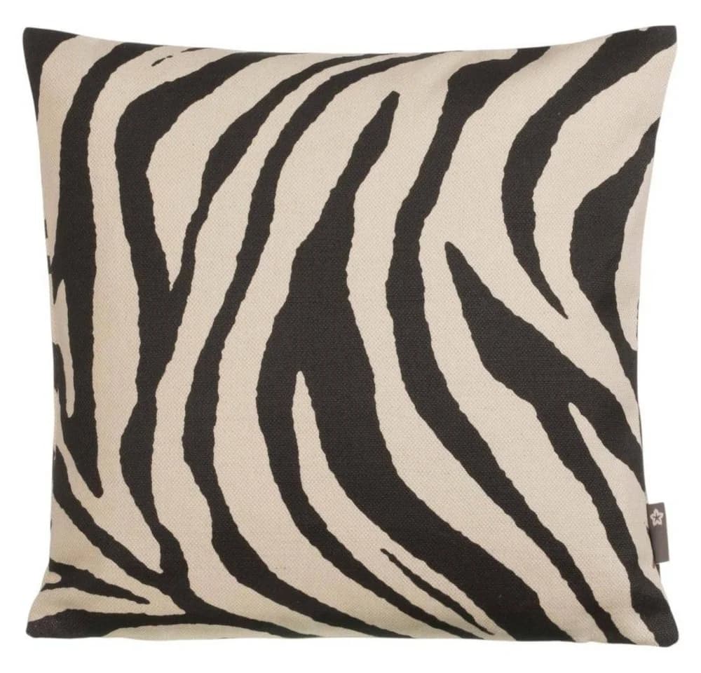 PICHLER Kissenhülle Zebra Noir Schwarz-Weiß Modern - Bild 2