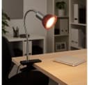 Briloner Leuchten LED Klemmleuchte Warmweiß Glas Metall Bild 4