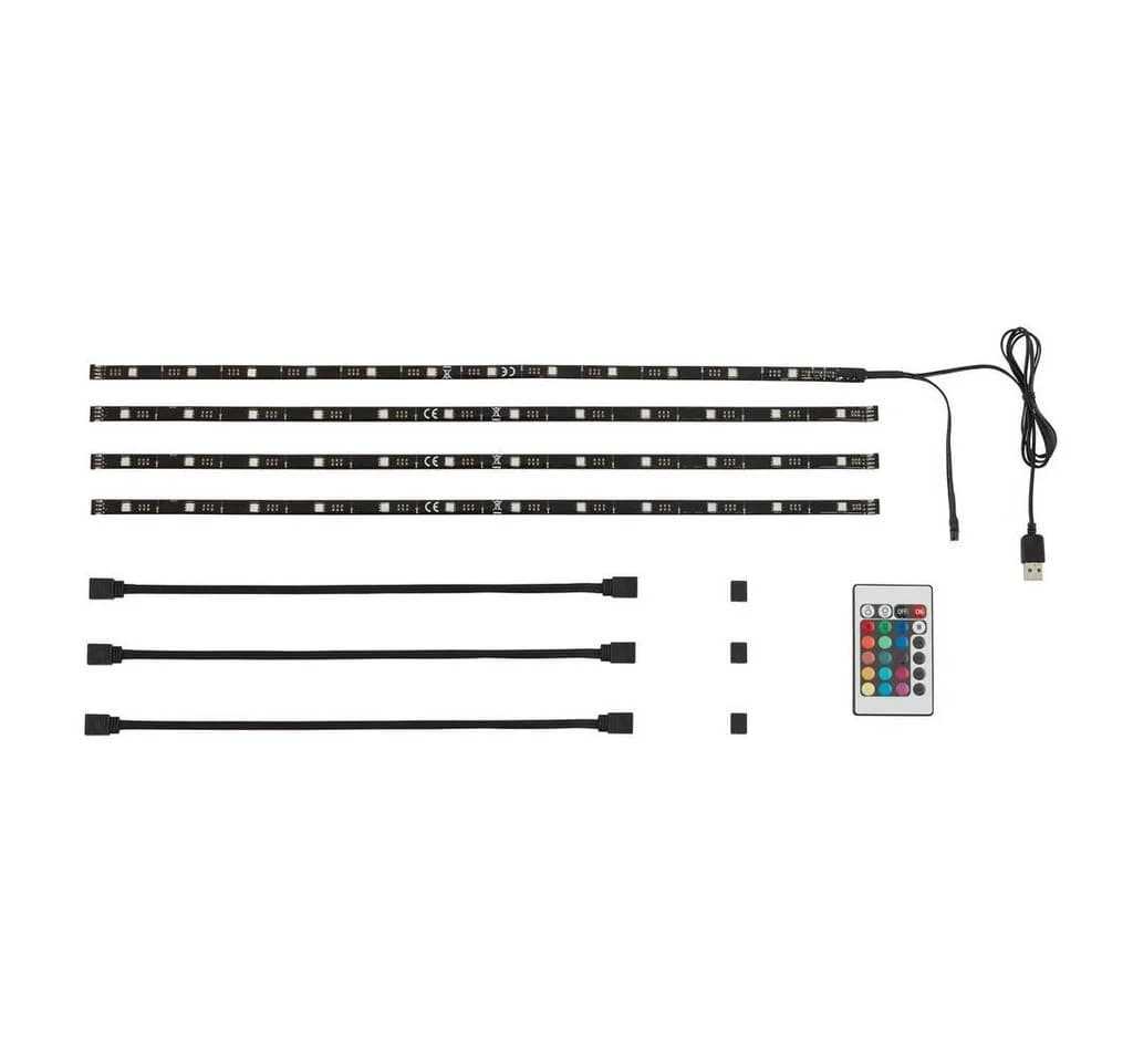 Briloner Leuchten LED-Stripe TV-Hintergrundbeleuchtung USB Schwarz - Bild 2