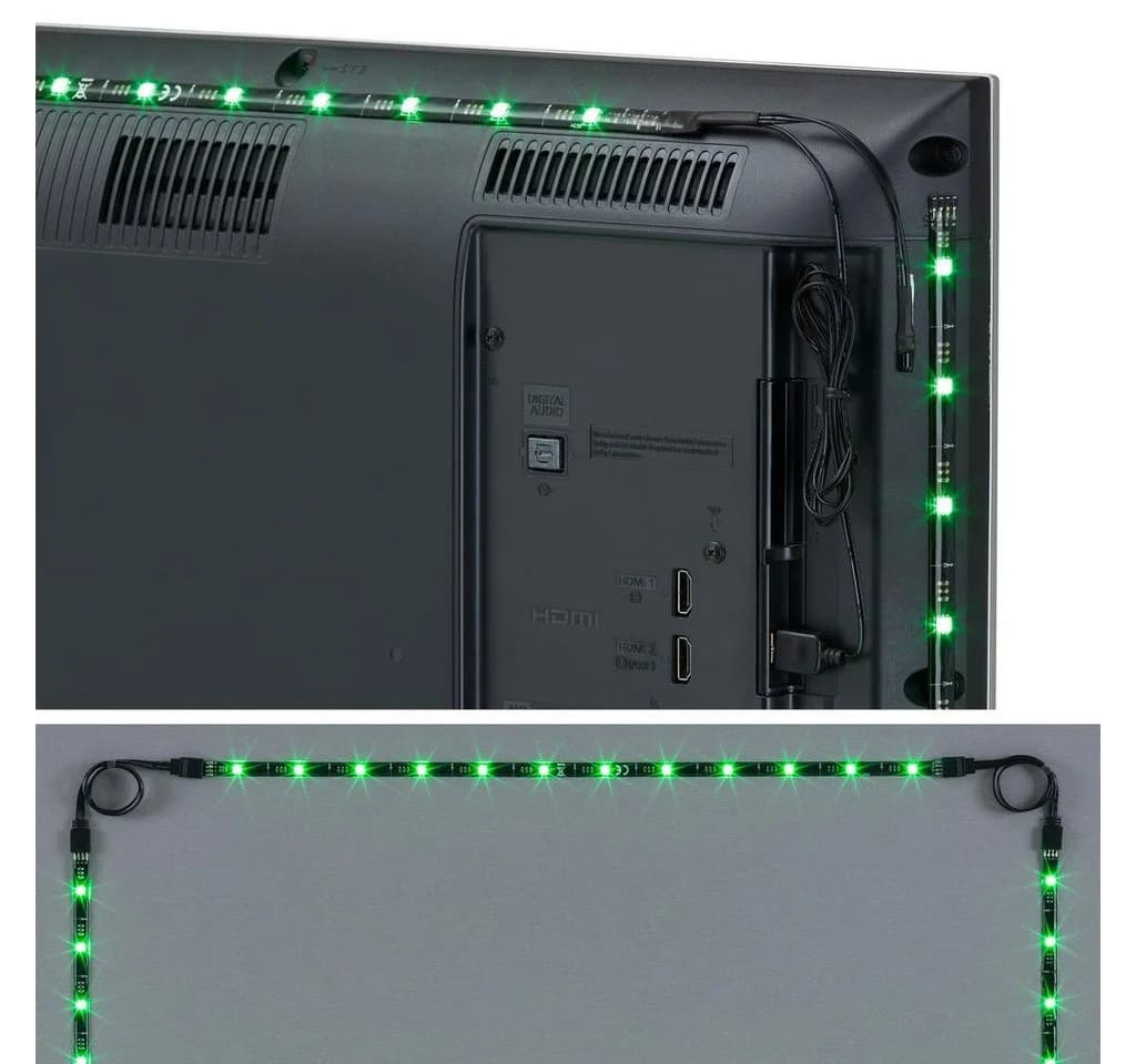Briloner Leuchten LED-Stripe TV-Hintergrundbeleuchtung USB Schwarz - Bild 4
