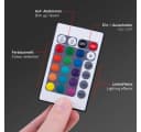 Briloner Leuchten LED-Stripe TV-Hintergrundbeleuchtung USB Schwarz Bild 5