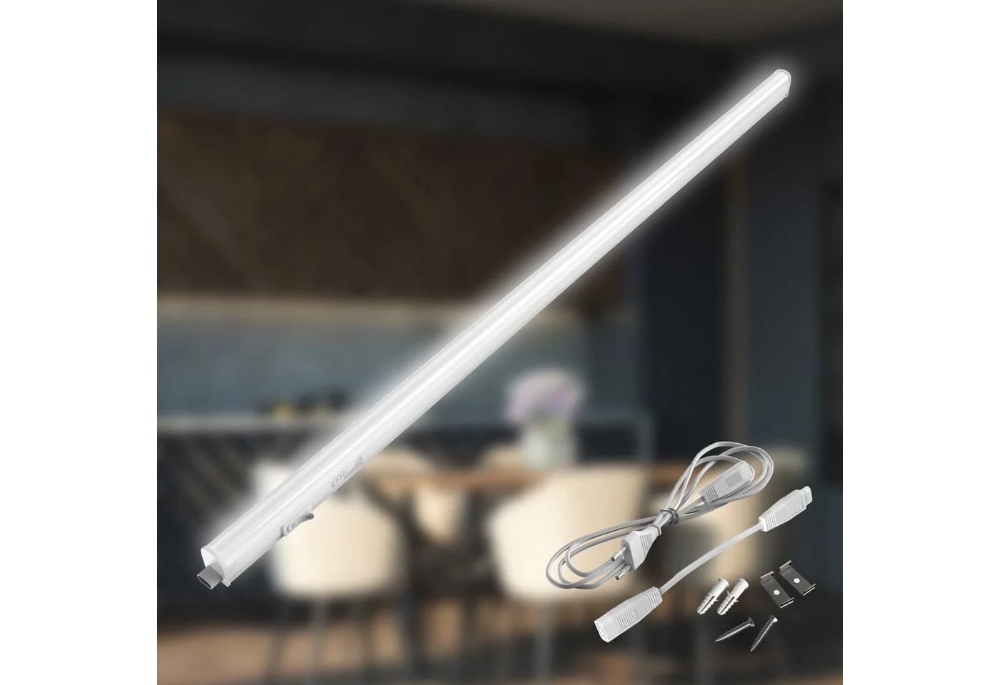 Briloner Leuchten LED Unterbauleuchte TOOK 118,7 cm Kunststoff - Bild 3
