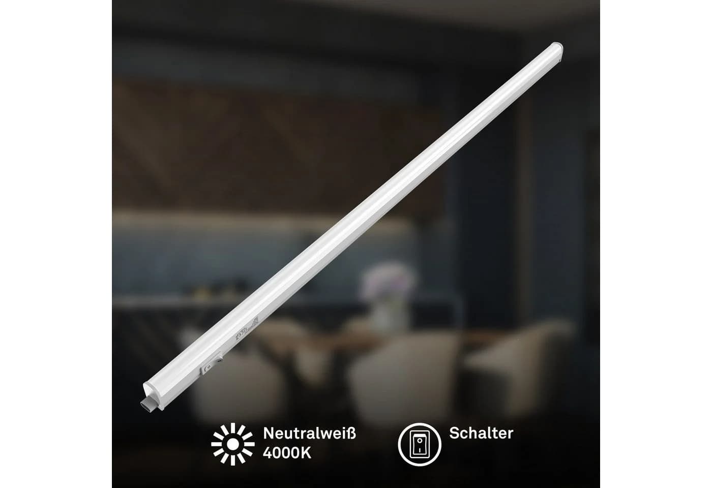 Briloner Leuchten LED Unterbauleuchte TOOK 118,7 cm Kunststoff - Bild 4