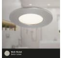 Briloner Leuchten LED Einbauleuchte FLAT IN 85x30mm Silber Bild 4