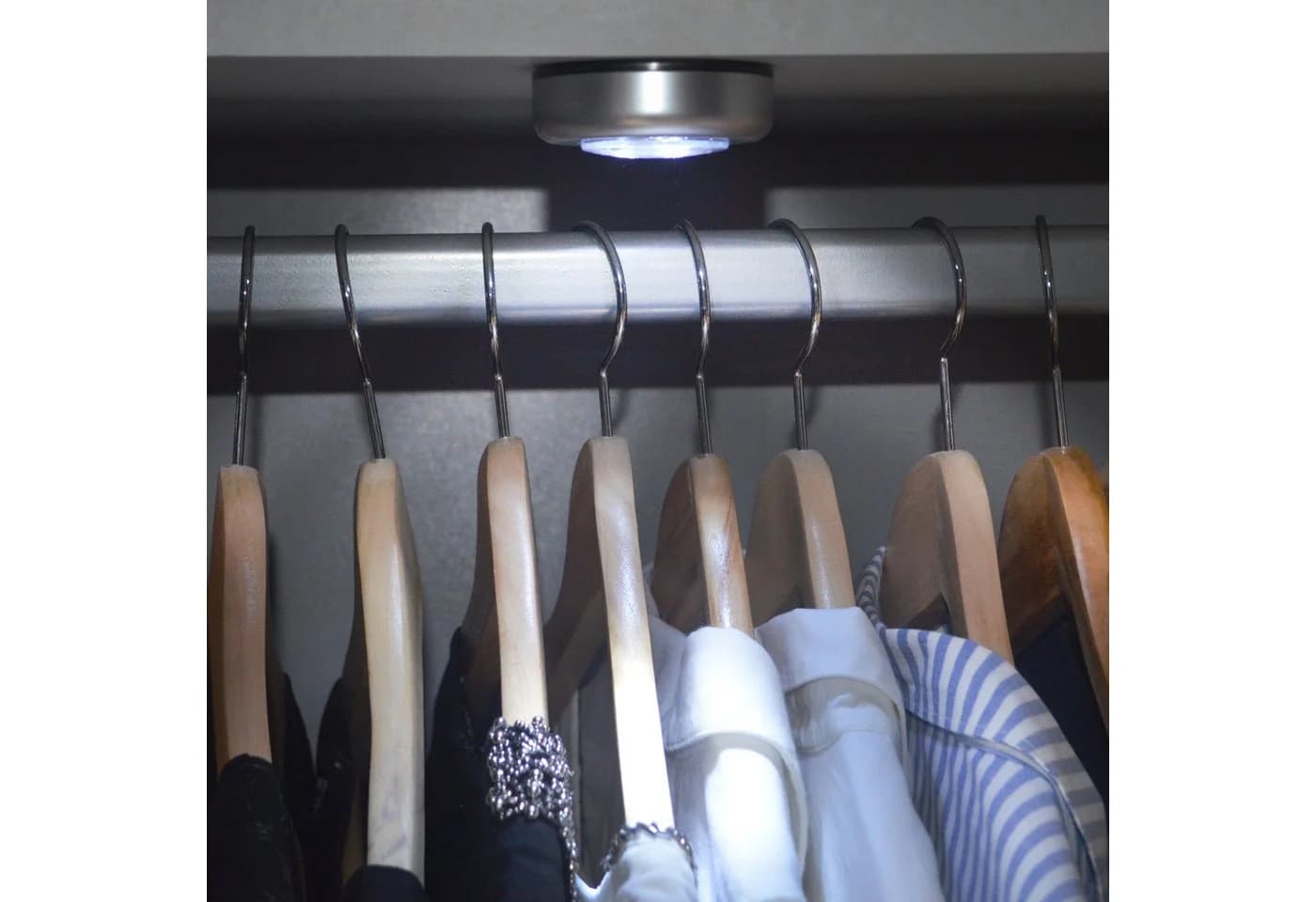 Briloner Leuchten LED Unterbauleuchte 5er-Set Titanfarbig Touch