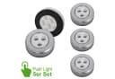 Briloner Leuchten LED Unterbauleuchte 5er-Set Titanfarbig Touch Bild 2