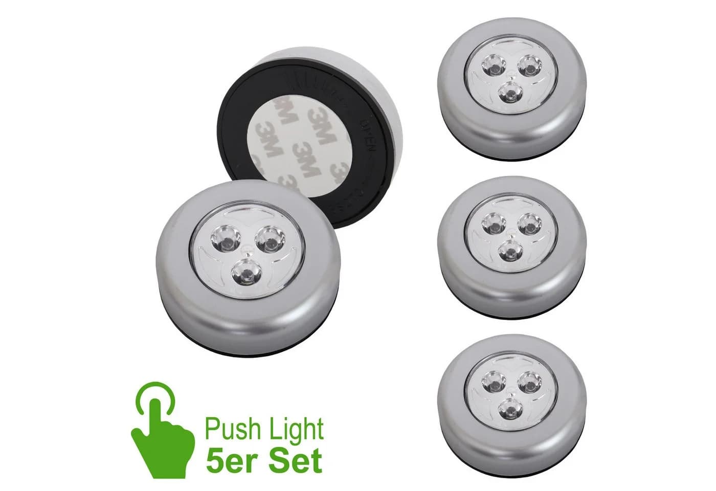 Briloner Leuchten LED Unterbauleuchte 5er-Set Titanfarbig Touch - Bild 2