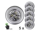 Briloner Leuchten LED Unterbauleuchte 5er-Set Titanfarbig Touch Bild 4
