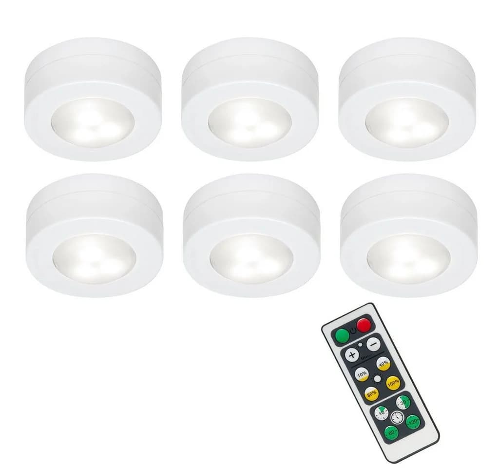 Briloner Leuchten LED Unterbauleuchte 6er Set Weiß Dimmbar - Bild 3