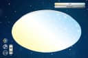 Briloner Leuchten LED Deckenleuchte Sternenhimmel Weiss Dimmbar CCT Bild 1