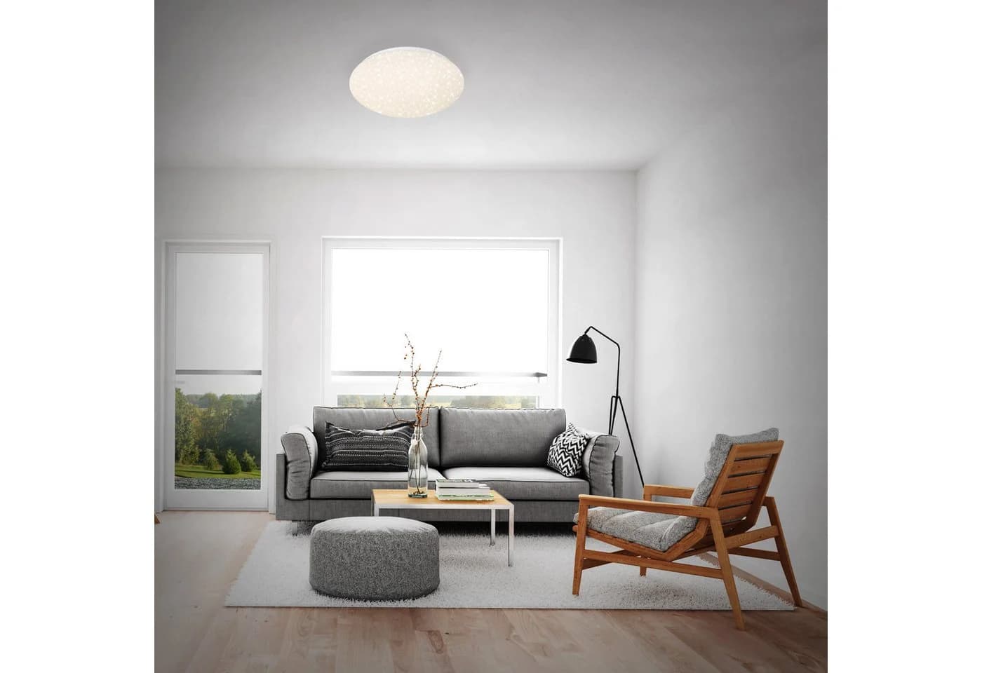 Briloner Leuchten LED Deckenleuchte Sternenhimmel Weiss Dimmbar CCT - Bild 4