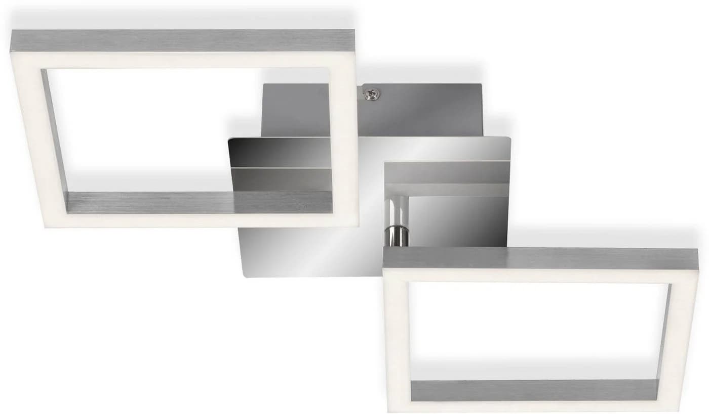 BRILONER LEUCHTEN LED Deckenleuchte FRAME Schwarz Schwenkbar - Bild 3