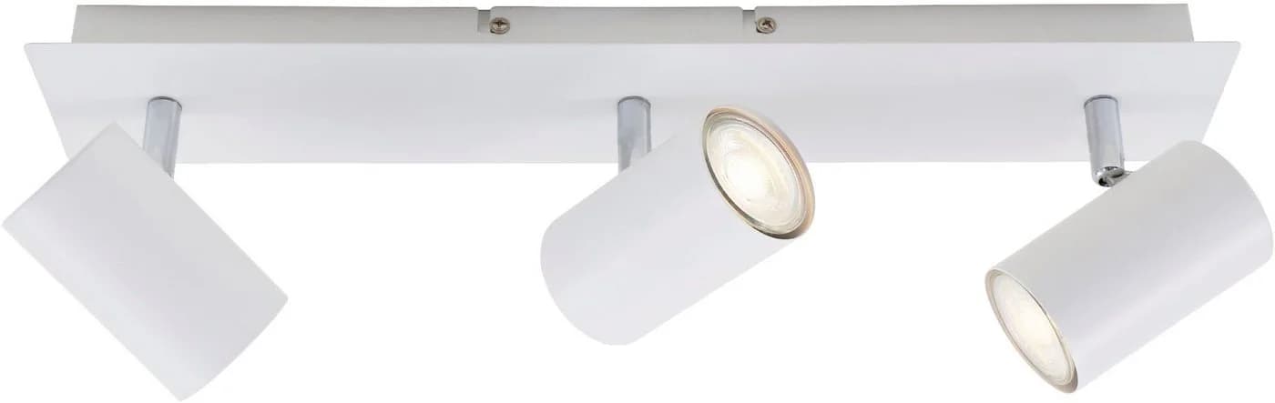 BRILONER LED Deckenspots 3-flammig Weiß Schwenkbar GU10 - Bild 2