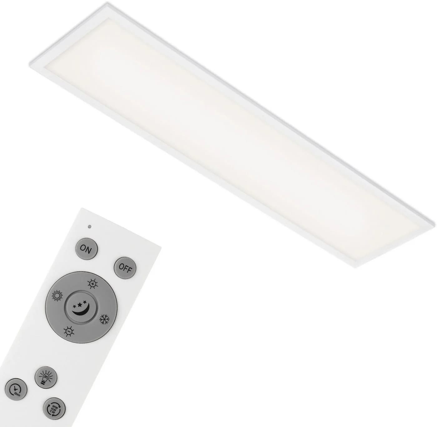 Briloner Leuchten LED Panel Piatto CCT Weiß Fernbedienung - Bild 2