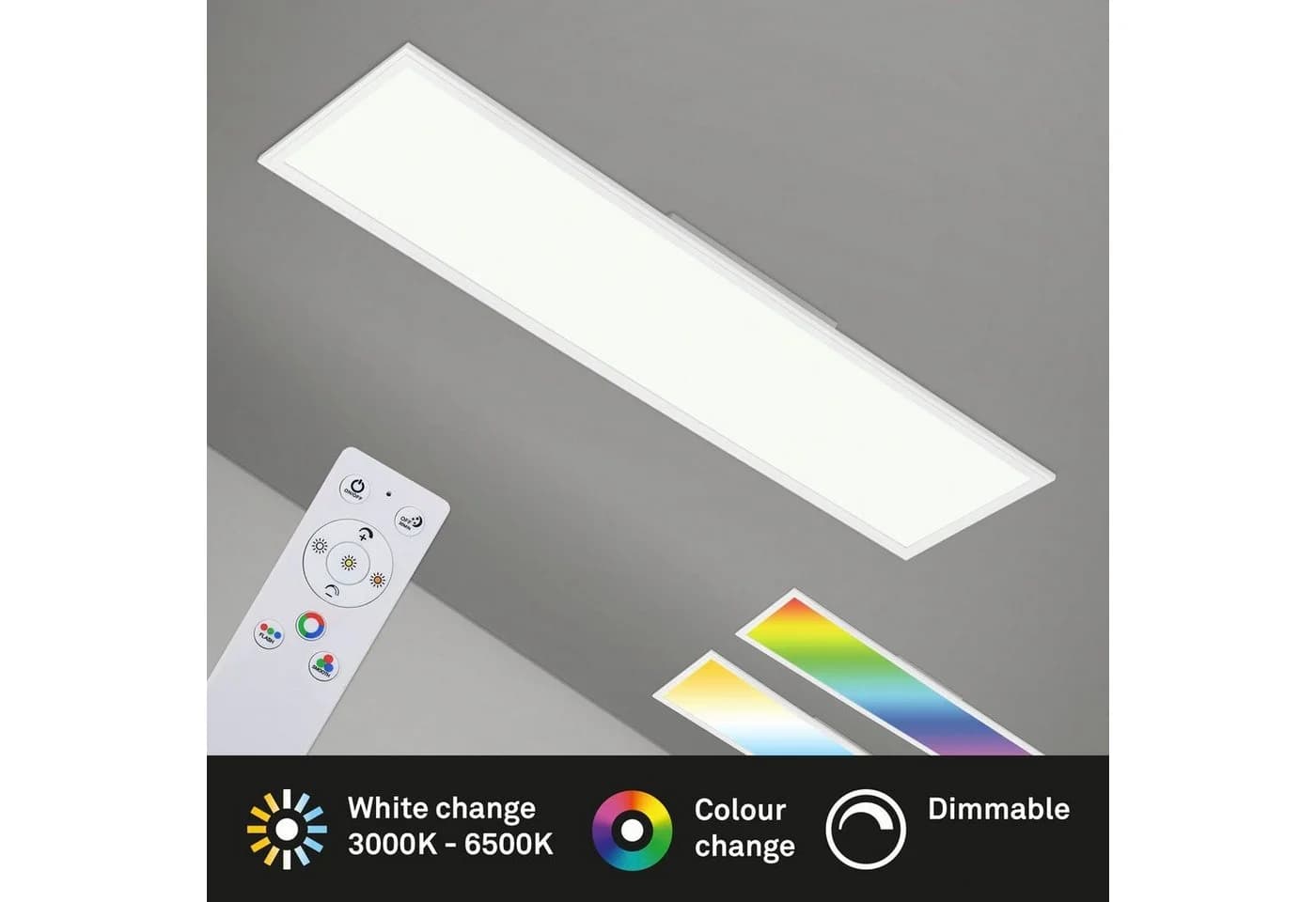 Briloner Leuchten LED Panel 7154016 Colour RGB CCT Deckenlampe 40W - Bild 4
