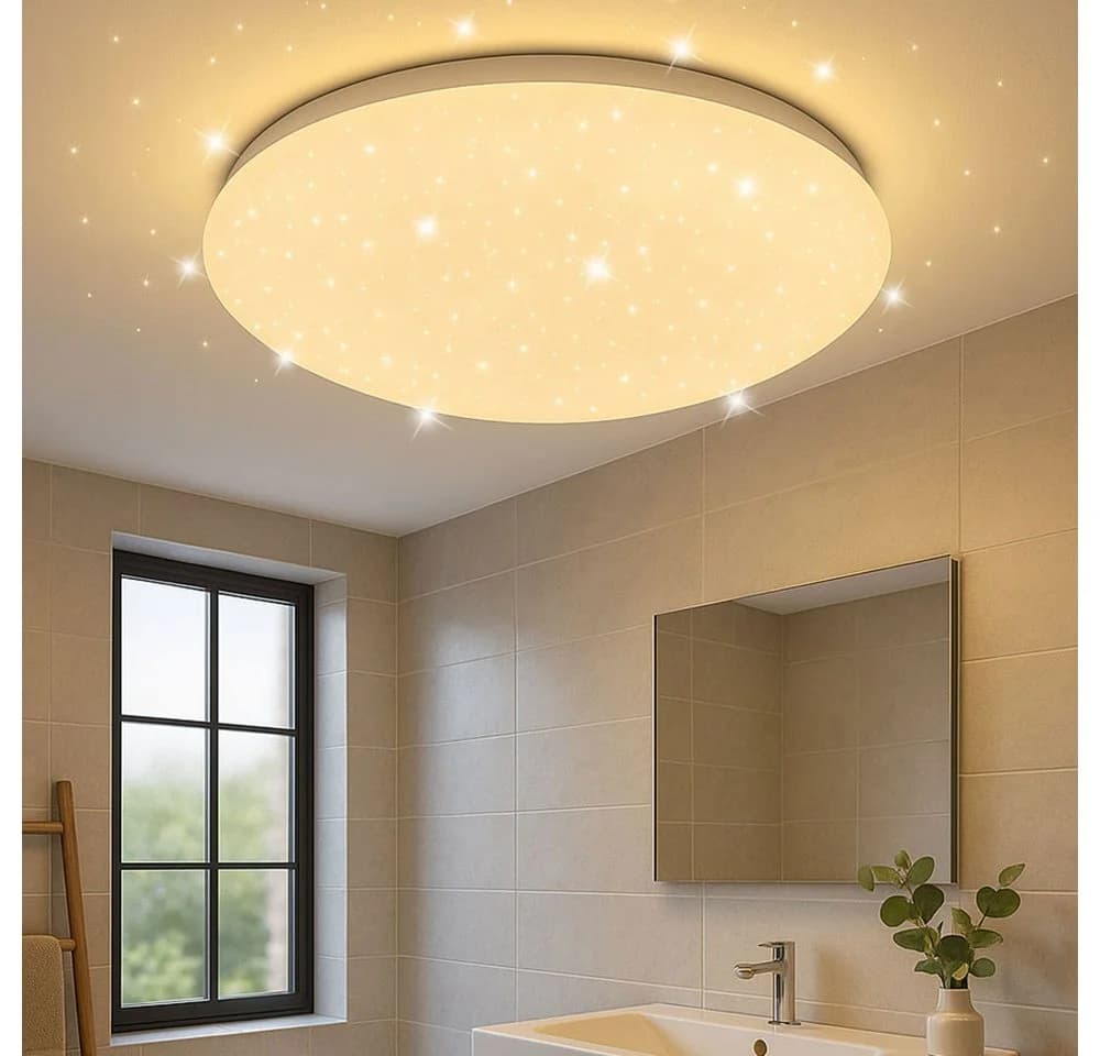 Briloner Leuchten LED Deckenleuchte Sterneneffekt CCT Dimmbar - Bild 3