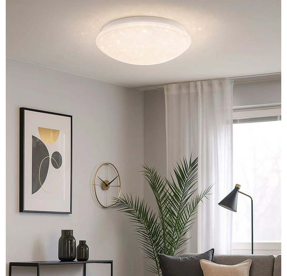 Briloner Leuchten LED Deckenleuchte Sterneneffekt CCT Dimmbar - Bild 5