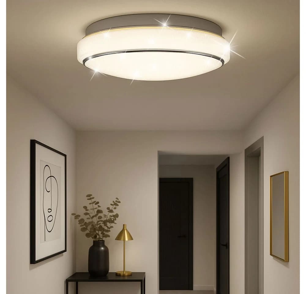 Briloner Leuchten LED Deckenleuchte Sterneneffekt 28 cm - Bild 4