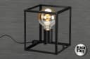 BRILONER LEUCHTEN LED Tischleuchte BOX Schwarz Metall Bild 1