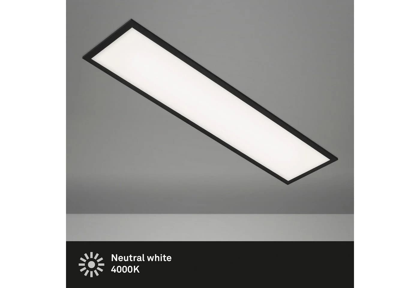 Briloner Leuchten LED Panel 7067015 Simple Schwarz - Bild 4
