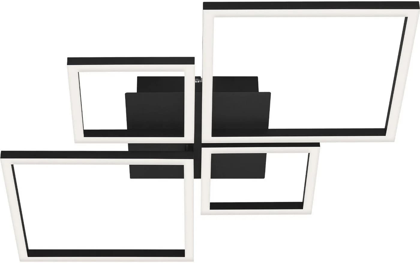 BRILONER LED Deckenleuchte FRAME Schwarz Dimmbar Schwenkbar - Bild 2