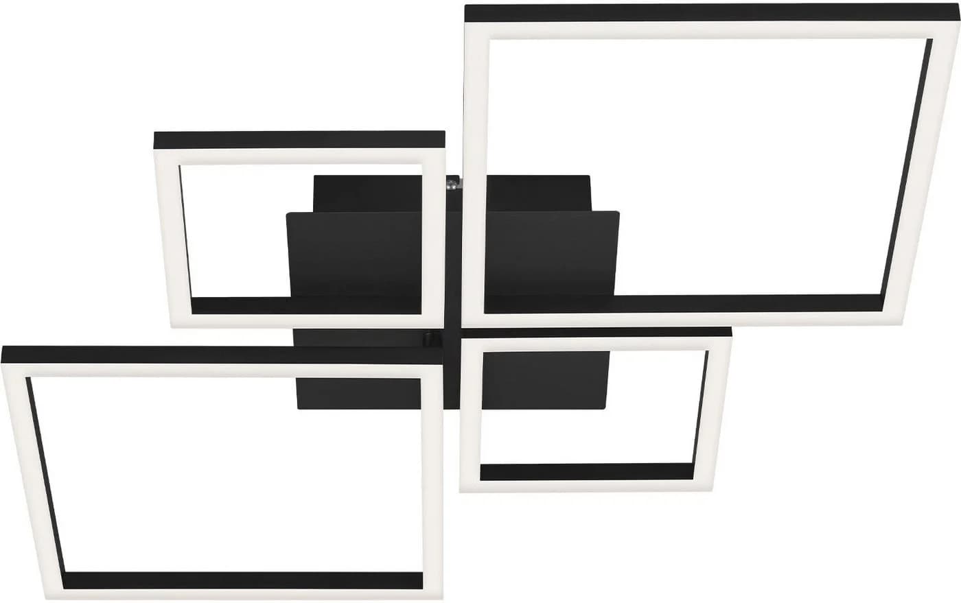 BRILONER LED Deckenleuchte FRAME Schwarz Dimmbar Schwenkbar - Bild 3