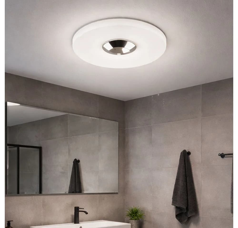 Briloner Leuchten LED Deckenleuchte IP44 Neutralweiß Chrom - Bild 3