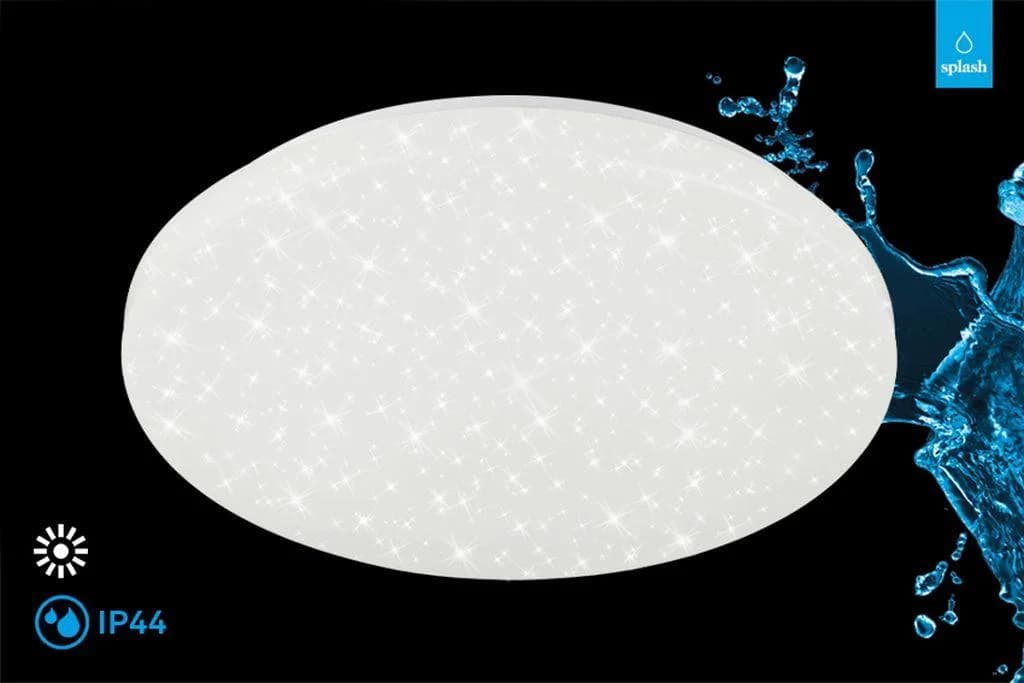Briloner Leuchten LED Deckenleuchte BRILI Weiß IP44