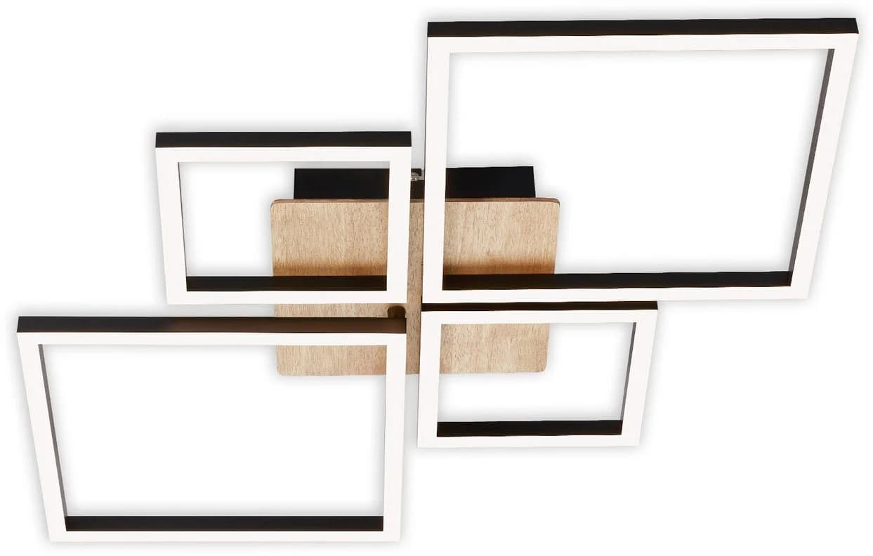 BRILONER LED Deckenleuchte FRAME Weiß/Schwarz mit Dimmfunktion - Bild 3
